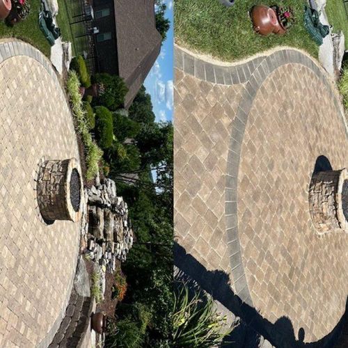 Sand & seal pavers