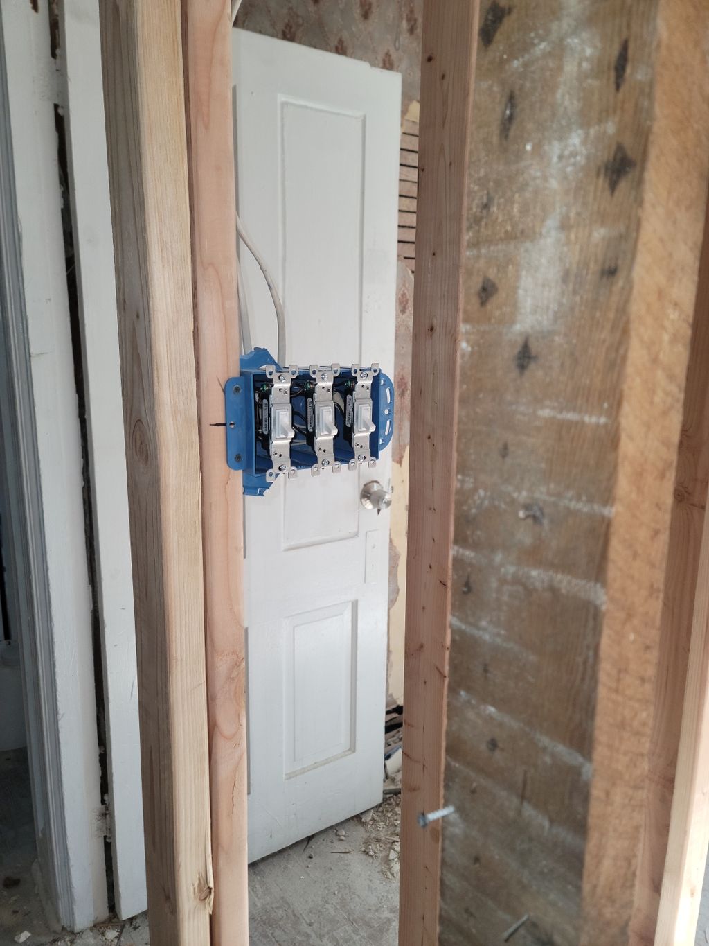 new bathroom switches 