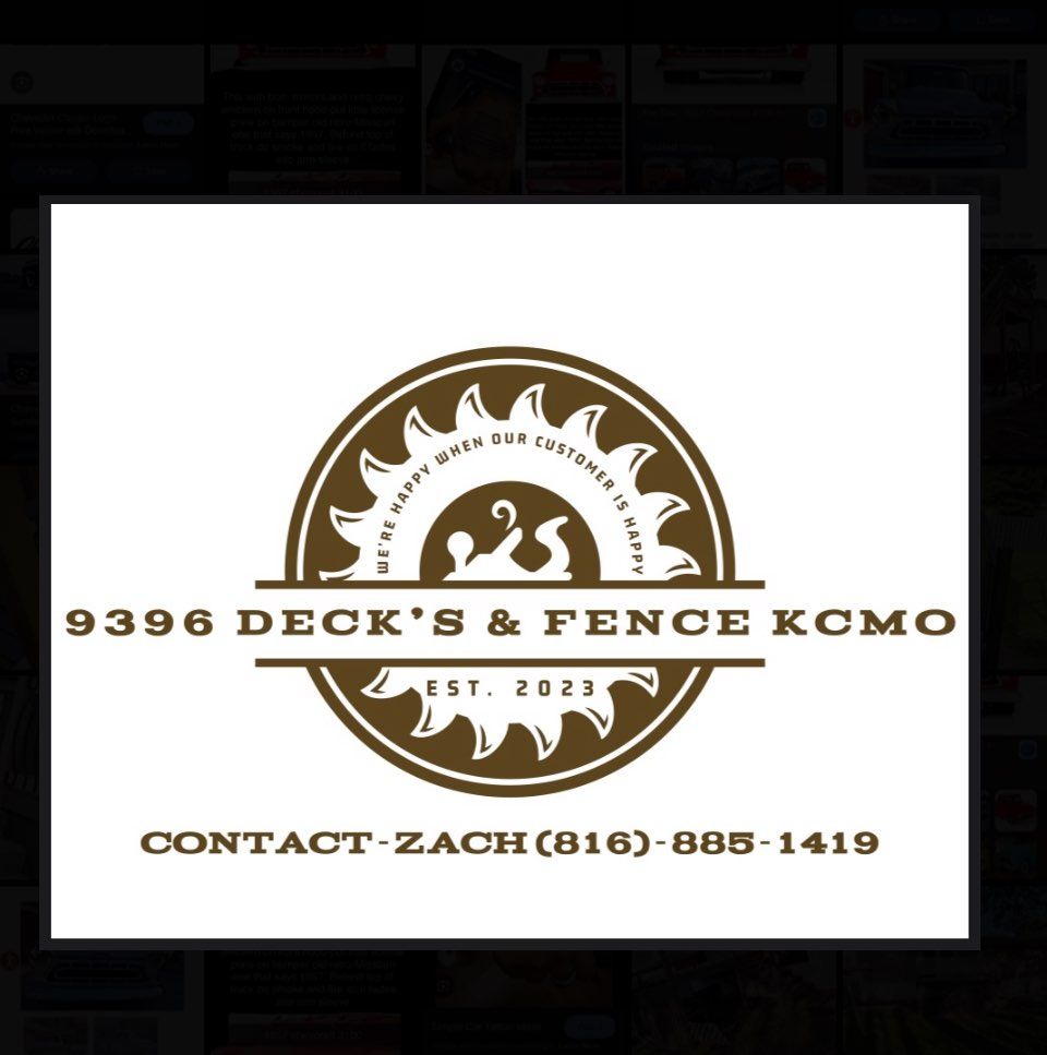 9396 deck and fence