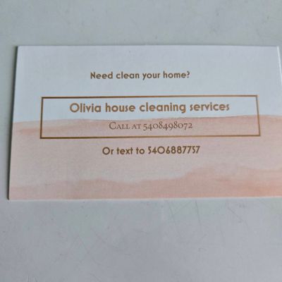 Avatar for Olivia house cleaning services