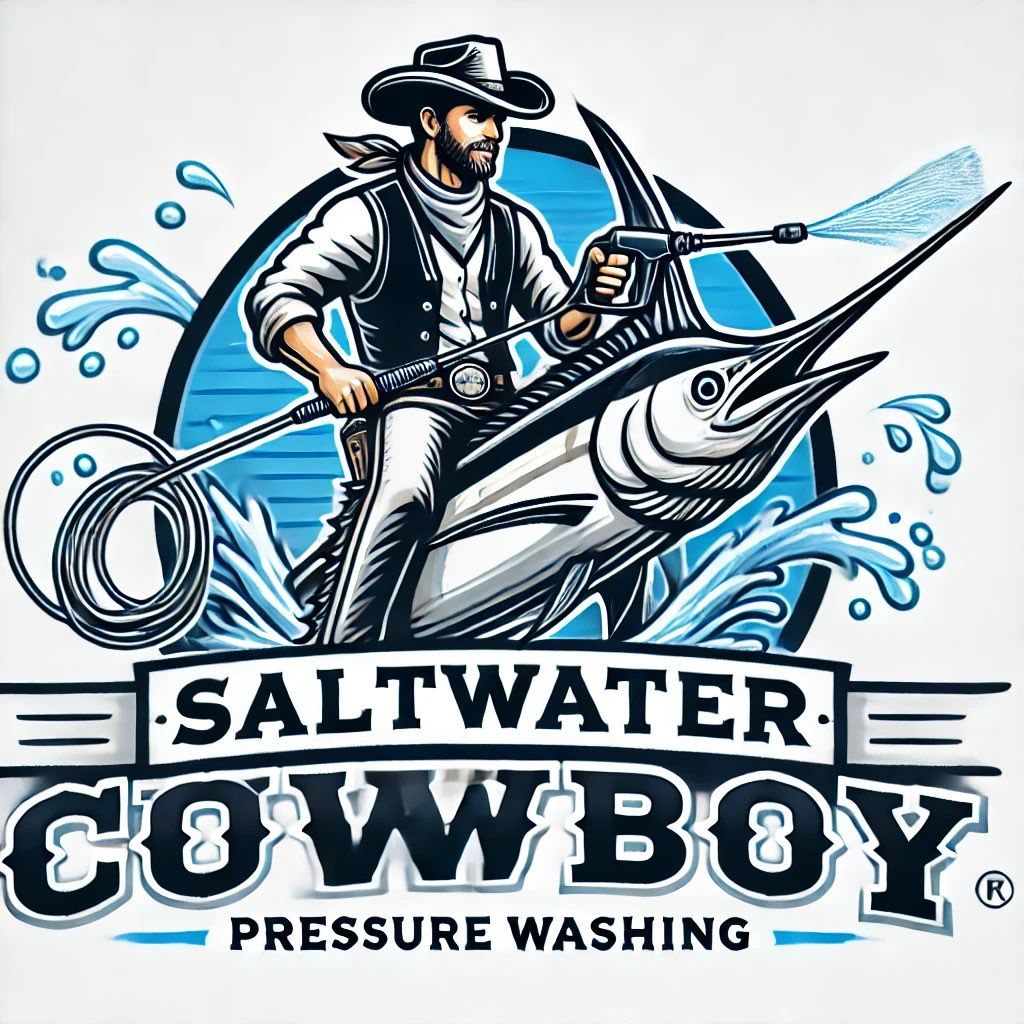 Saltwater Cowboy pressure washing