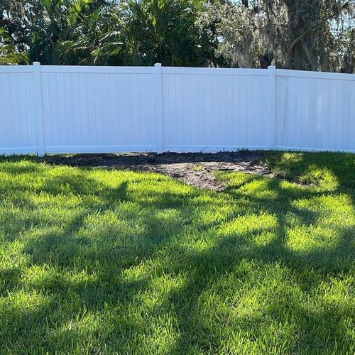 Ozario repaired my fence and irrigation after dama