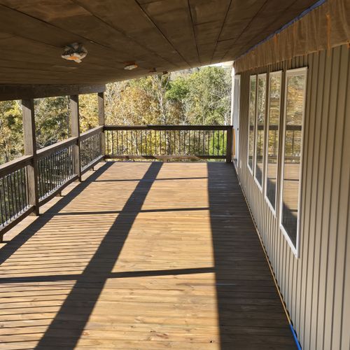 Deck Staining and Sealing