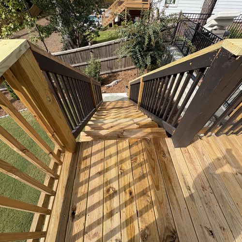 Deck Staining and Sealing