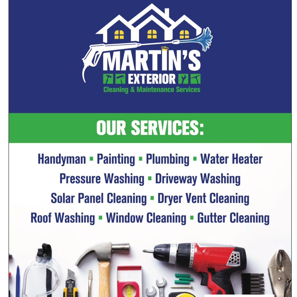 Martin’s Exterior Cleaning and Maintenance