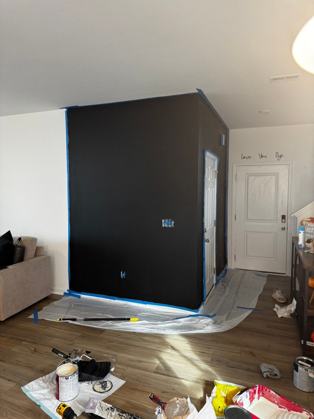 painting walls