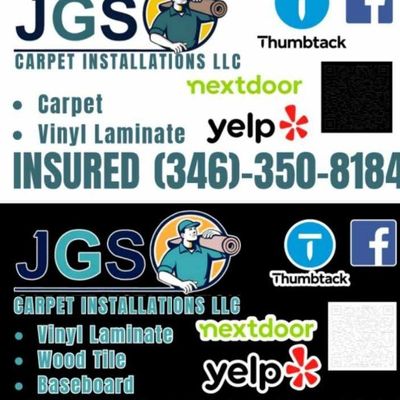 Avatar for JGS CARPET INSTALLATIONS LLC