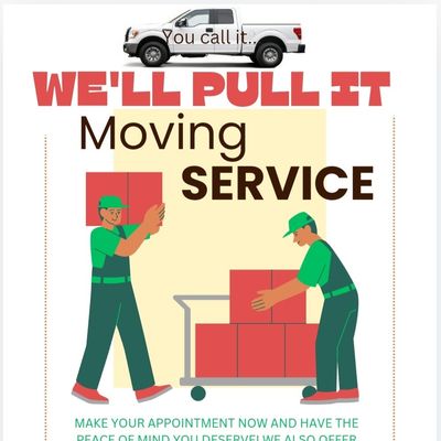 Avatar for We ll Pull It Moving and Delivery Services