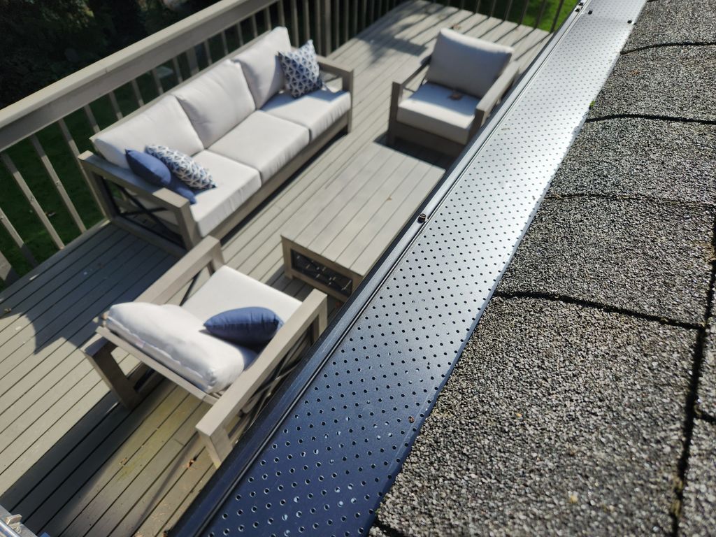 Alu-Rex retrofit gutter guards