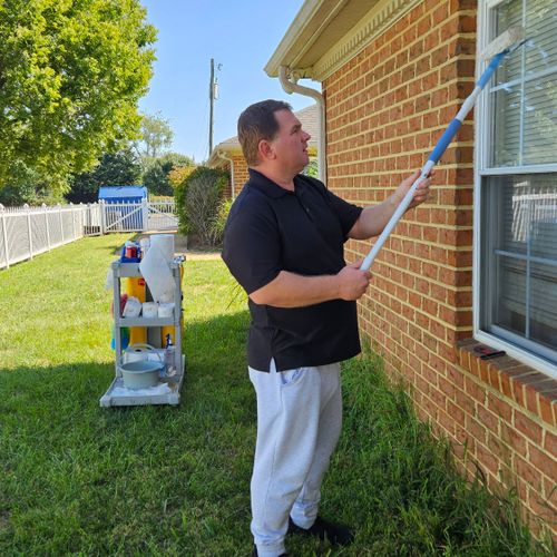 window washing