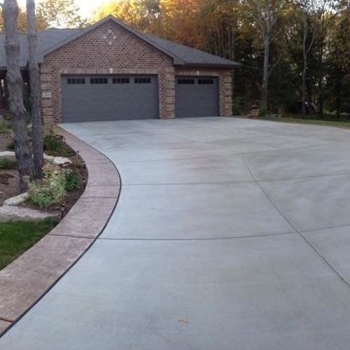 We are so grateful! We love our new driveway our f