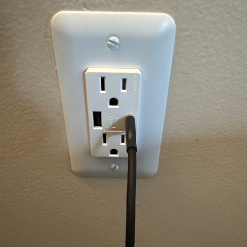 Did a great job replacing some worn outlets with a