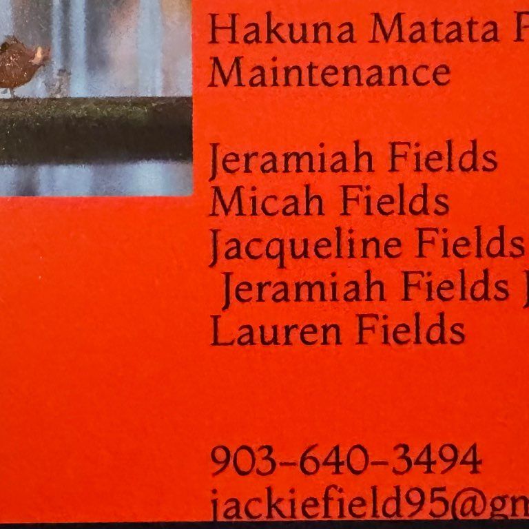 Hakuna Matata Property Maintenance