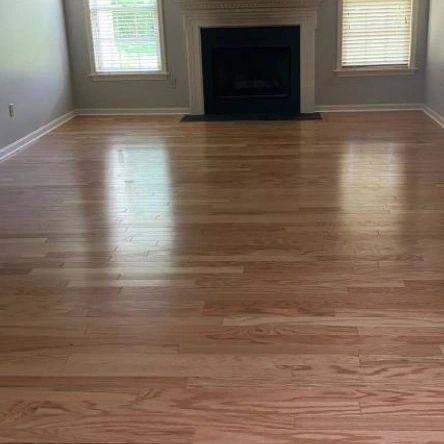 After flooring 