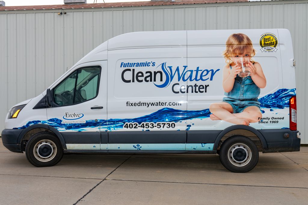 Our vehicle ready to bring you better, cleaner wat