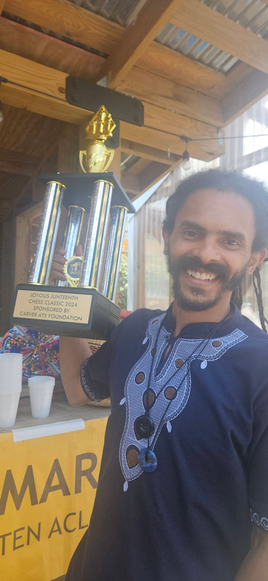 Winning Joyous Juneteenth Chess Classic