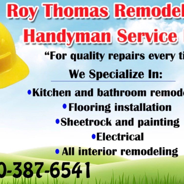 Roy Thomas remodeling and handyman service