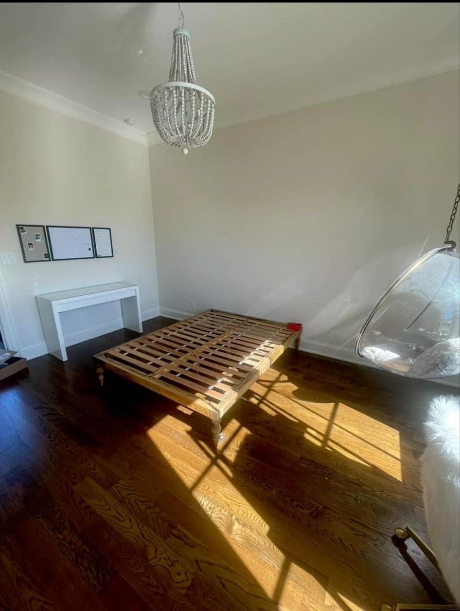 Bed frame and desk build
