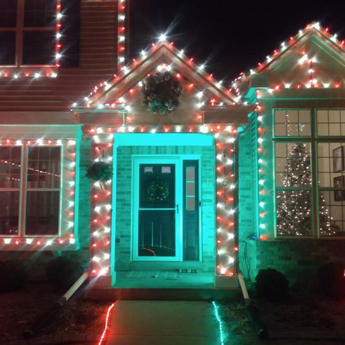 Holiday Lighting Installation and Removal