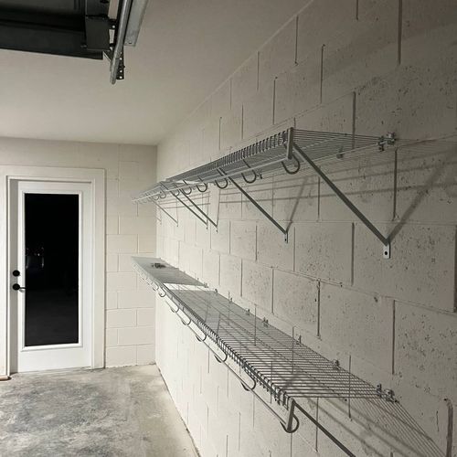 Closet and Shelving System Installation