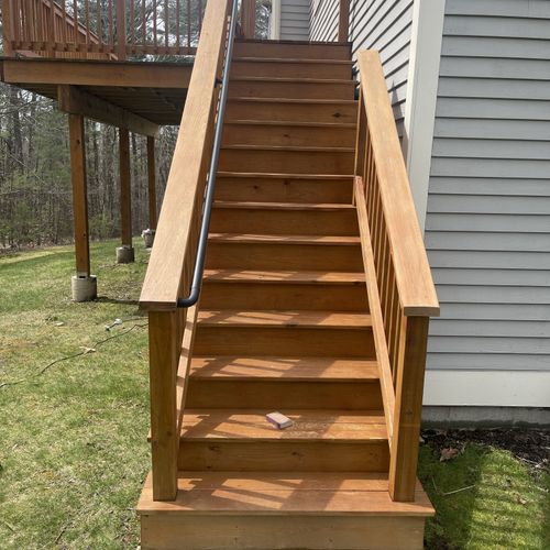 Deck Staining and Sealing