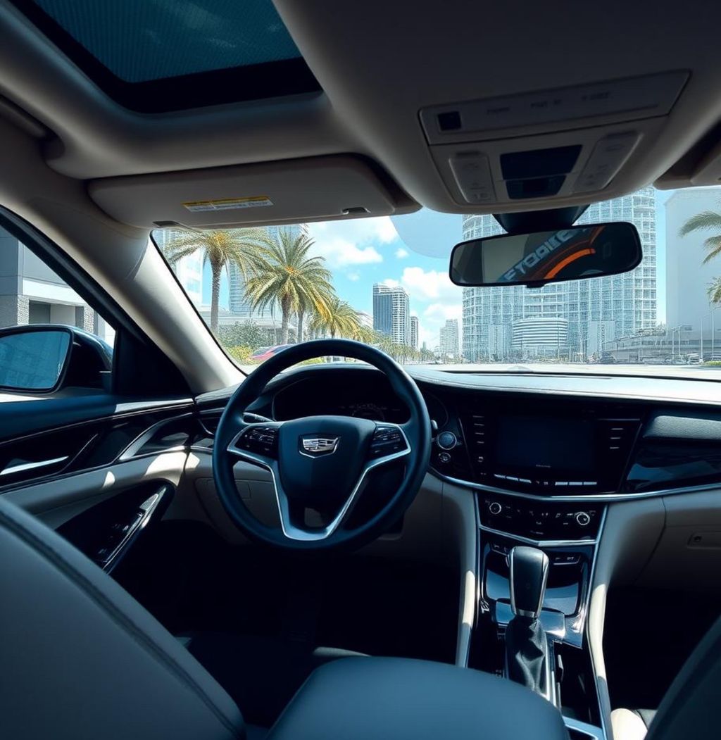 Black Cadillac XT5