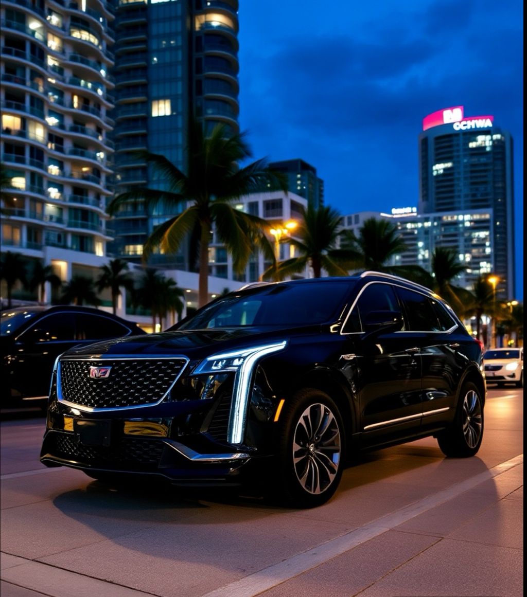 Black Cadillac XT5