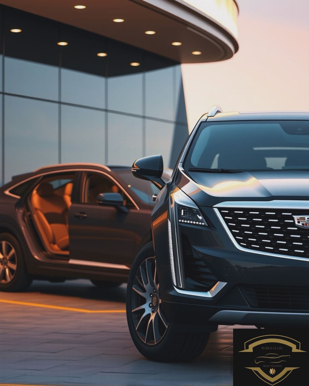Black Cadillac XT5