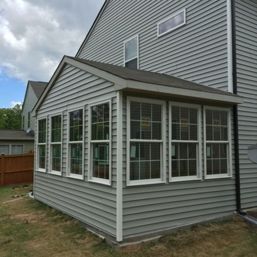 Completed 12'x14' sunroom