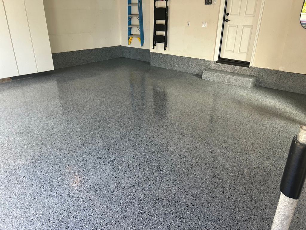 Garage floor epoxy coating