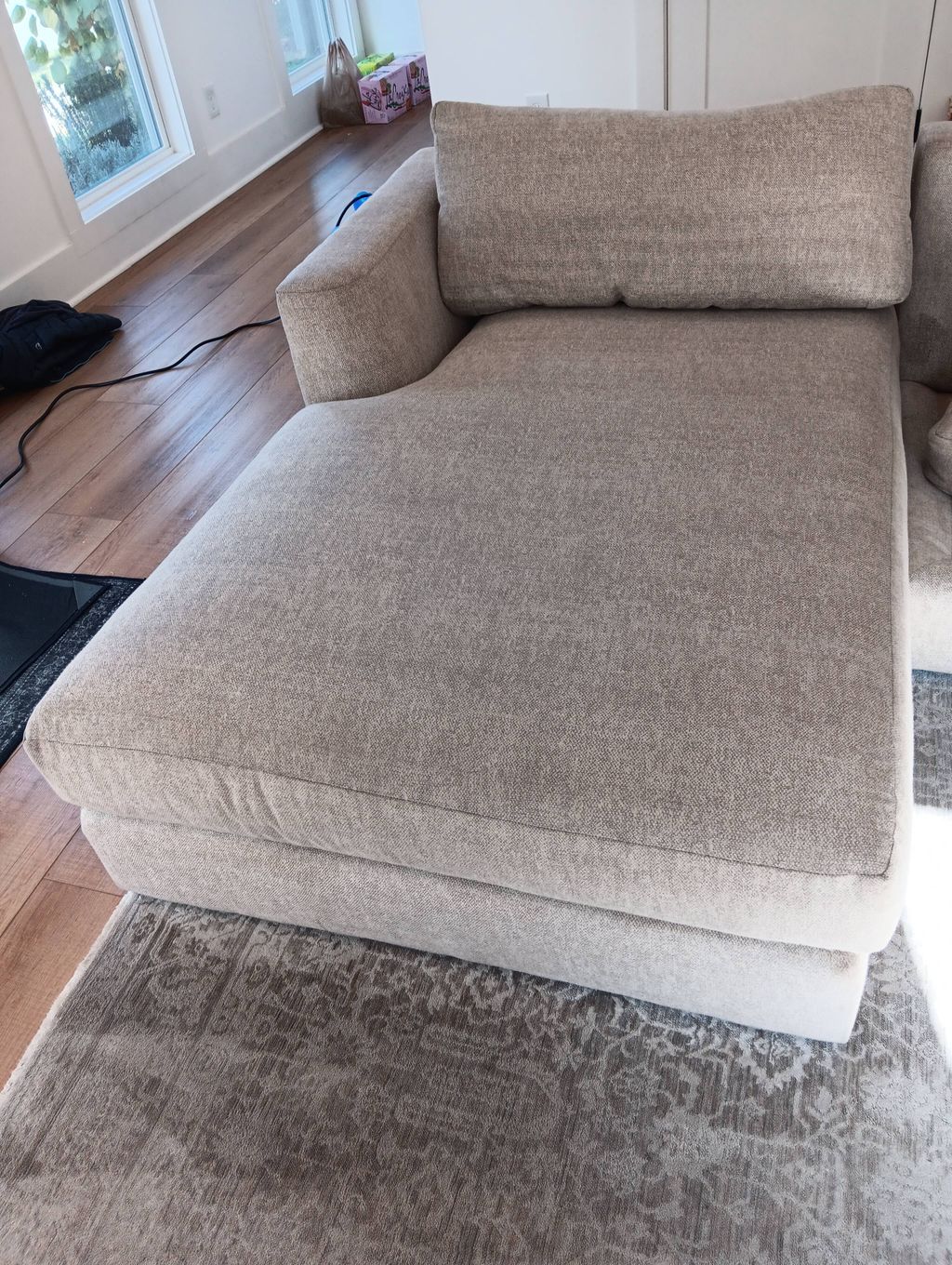 Upholstery Steam Cleaning with odor and stain remo