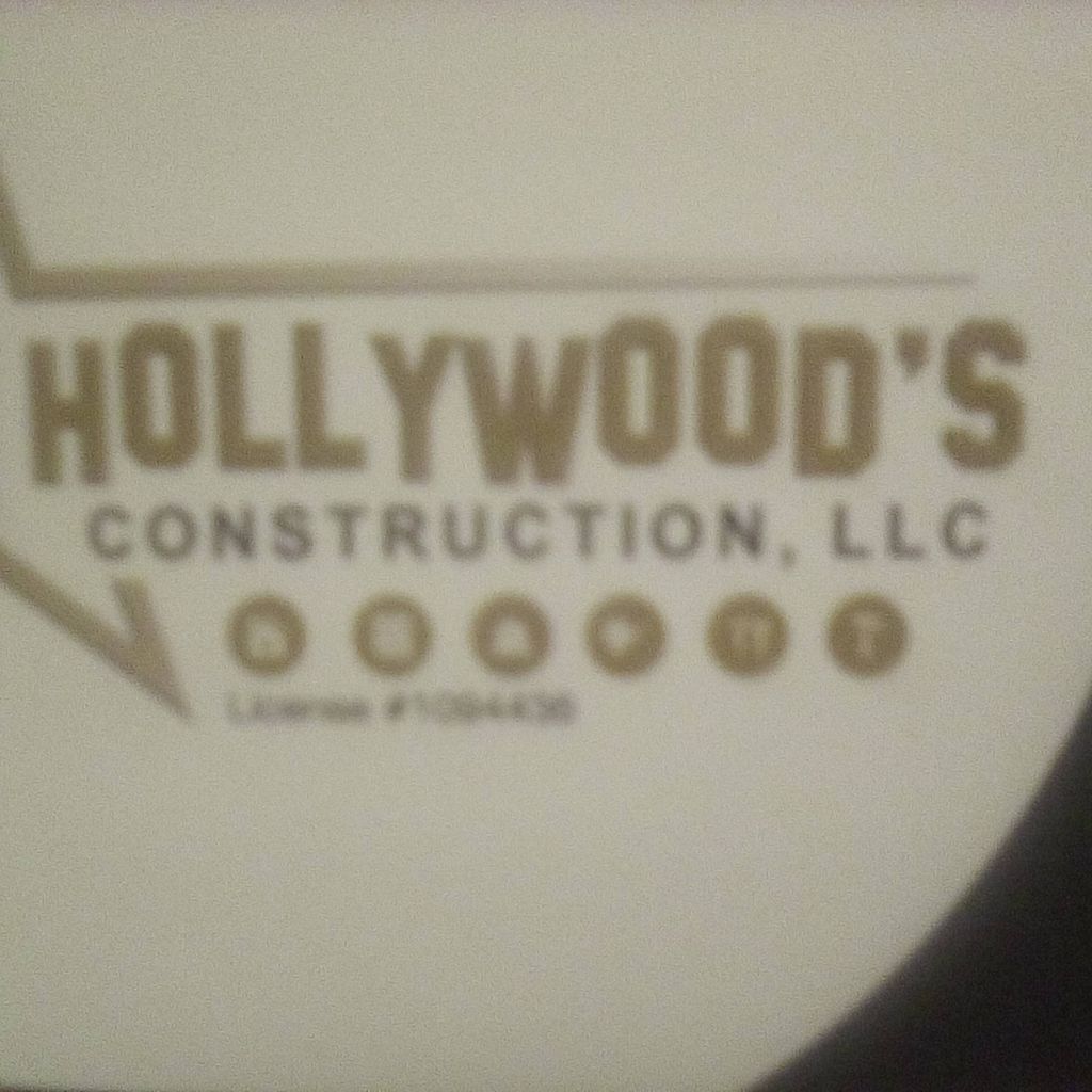 Hollywood's construction LLC.