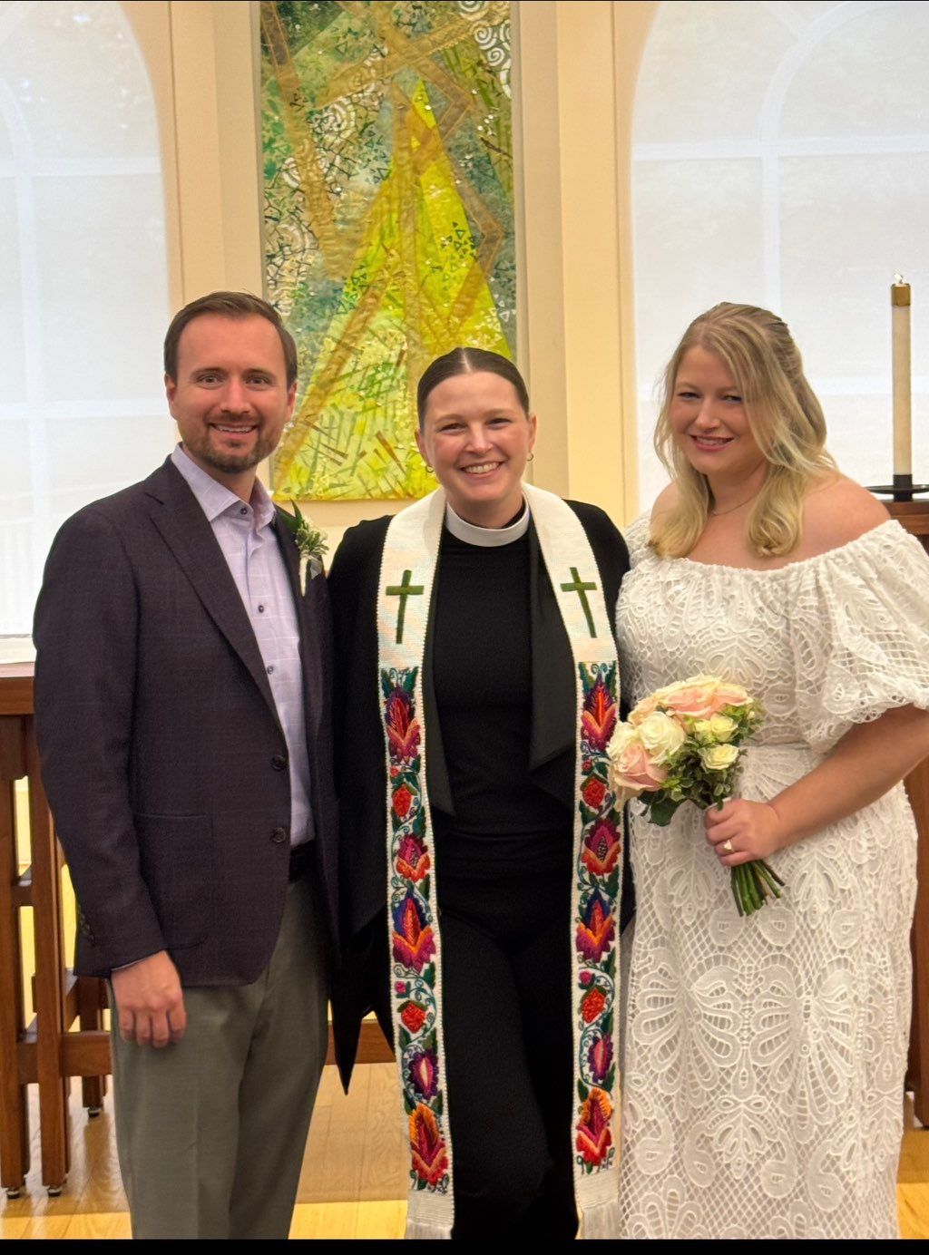 I married M and A in October 2024