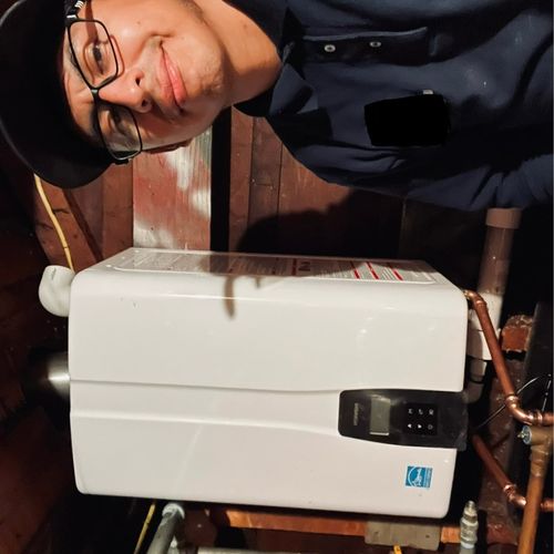 Tankless water heater…..
💪🏼 that’s all for today.