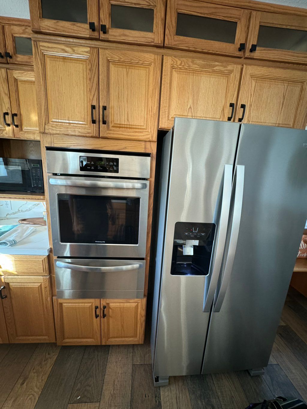 Replaced igniter on oven 
