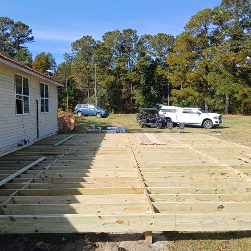 Deck Staining and Sealing