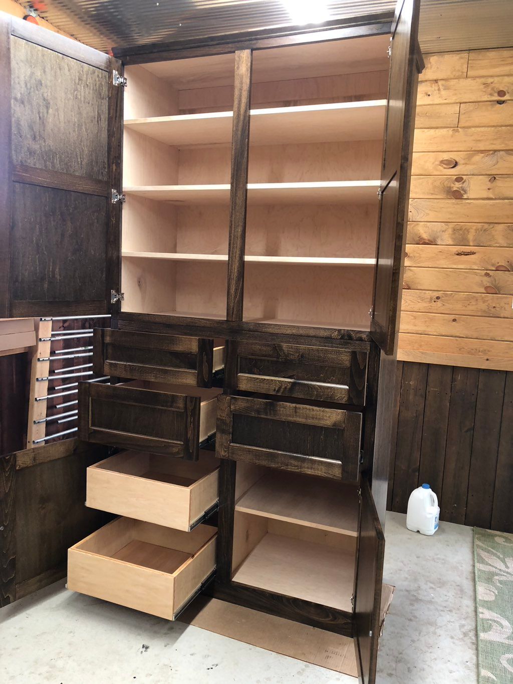 Maple pantry 