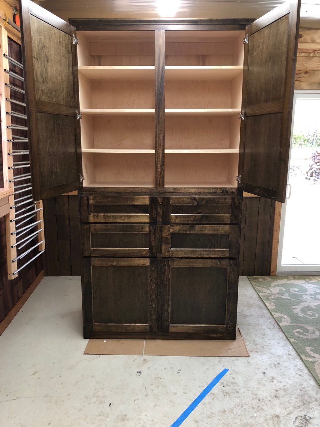 Maple pantry 
