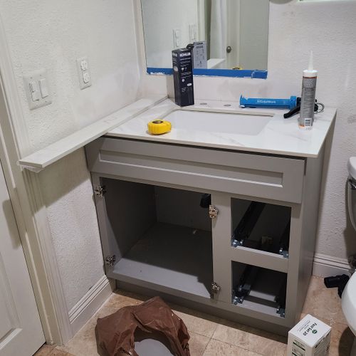 Cabinet Installation