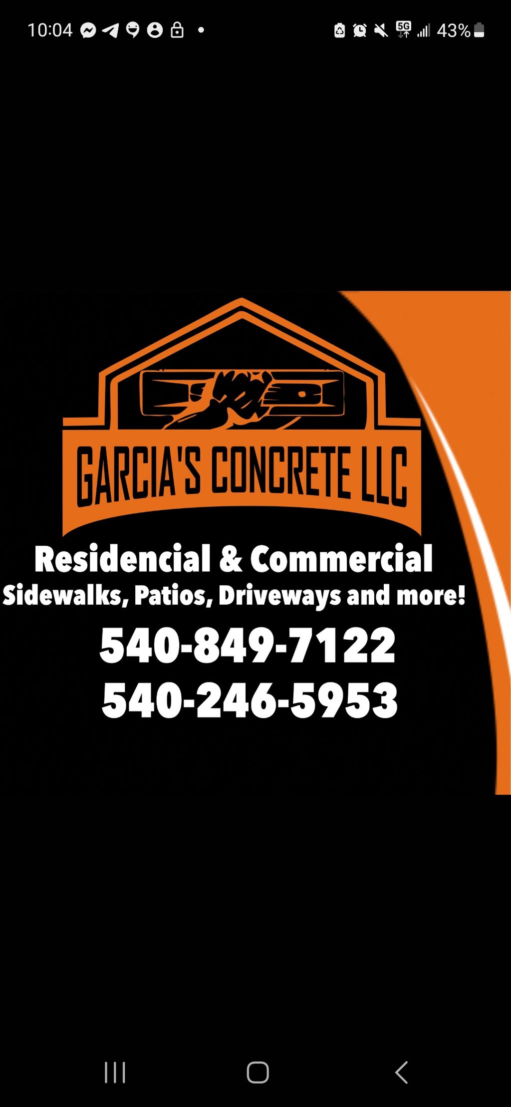 Garcia’s Concrete LLC