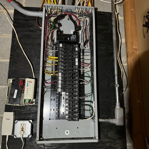 Circuit Breaker Panel or Fuse Box Installation