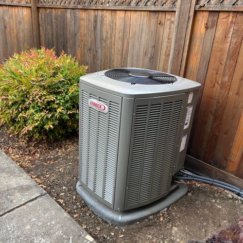 Added ac to downstairs closet unit