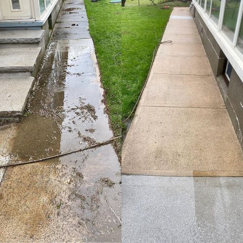 Sidewalk Cleaning