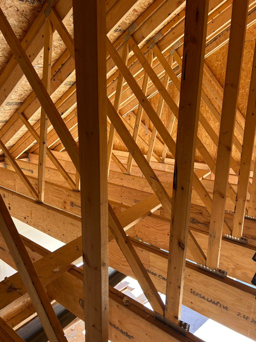 Roof trusses 
