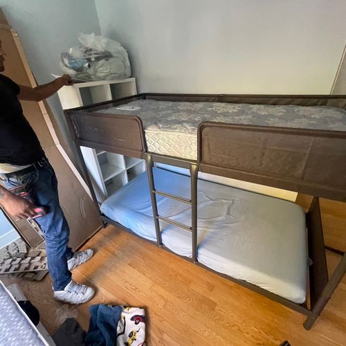 Bunk bed from scratch 