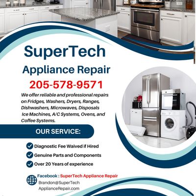 Avatar for SuperTech Appliance Repair