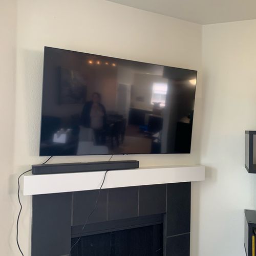 $150 TV mounting