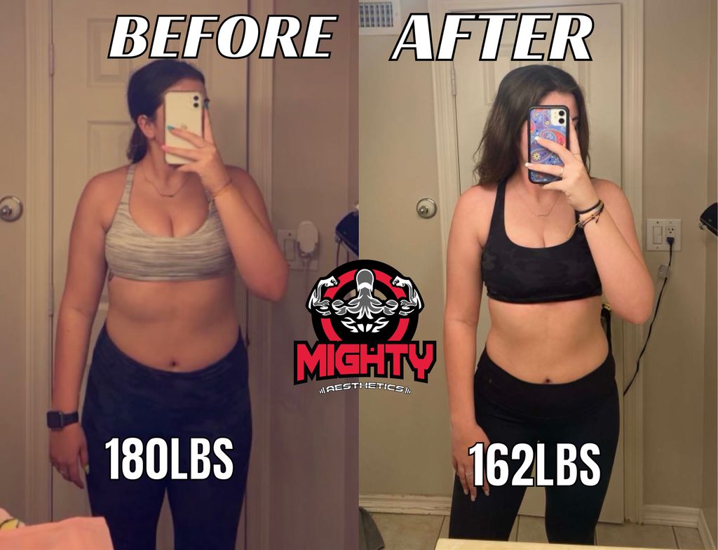 My clients goal was to lose weight and gain overal