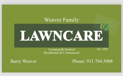 Avatar for Weaver Family Lawn Care