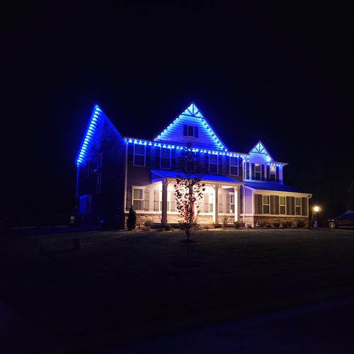 Holiday Lighting Installation and Removal